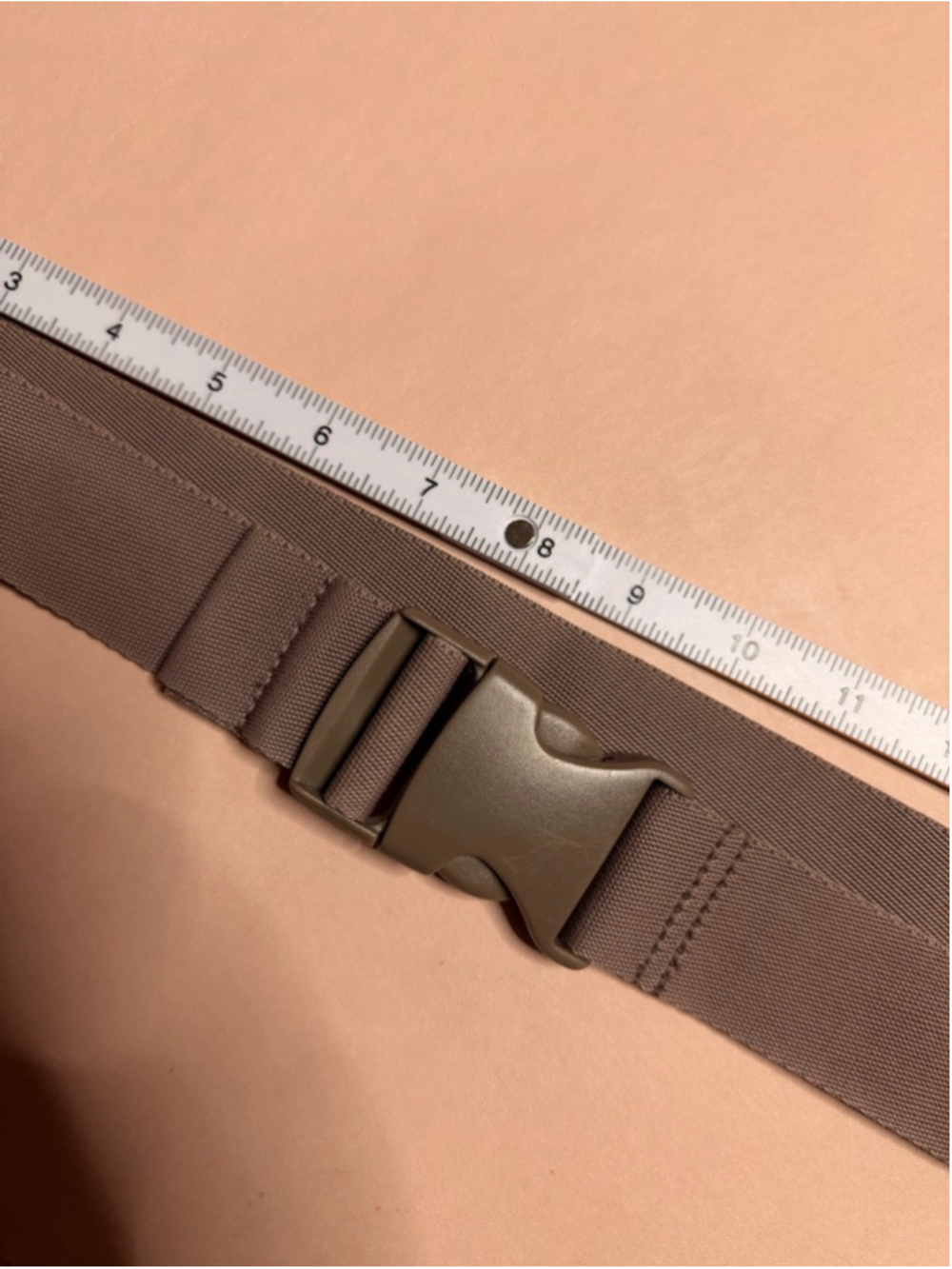 Adidas Brown Crossbody Bag Anti-Theft Money Pocket - Picture 4 of 14
